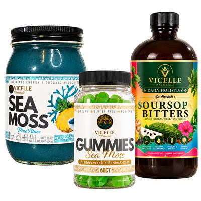 The Dream Waist Experience™  (Pine Blue+, Black Seed Bitters+, Seamoss Gummies)