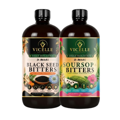 Bundle of (Black Seed Bitters - Gut Health + Soursop Bitters - Gut Health)