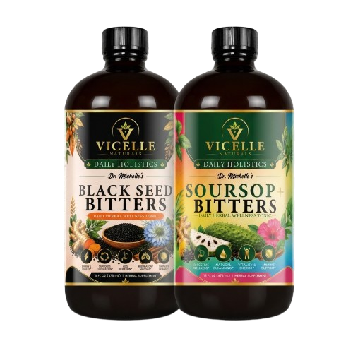 Bundle of (Black Seed Bitters - Gut Health + Soursop Bitters - Gut Health)