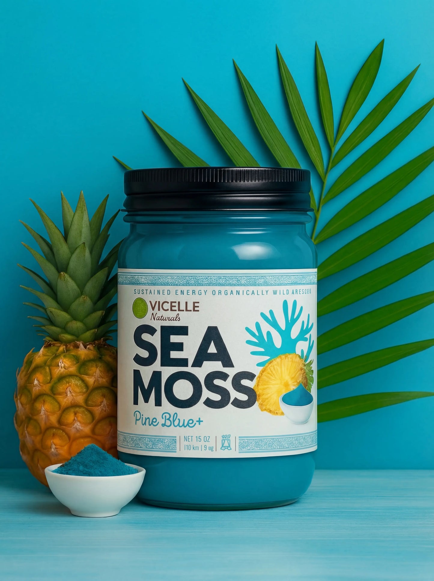 Pine Blue+ Sea Moss Gel - Main product image