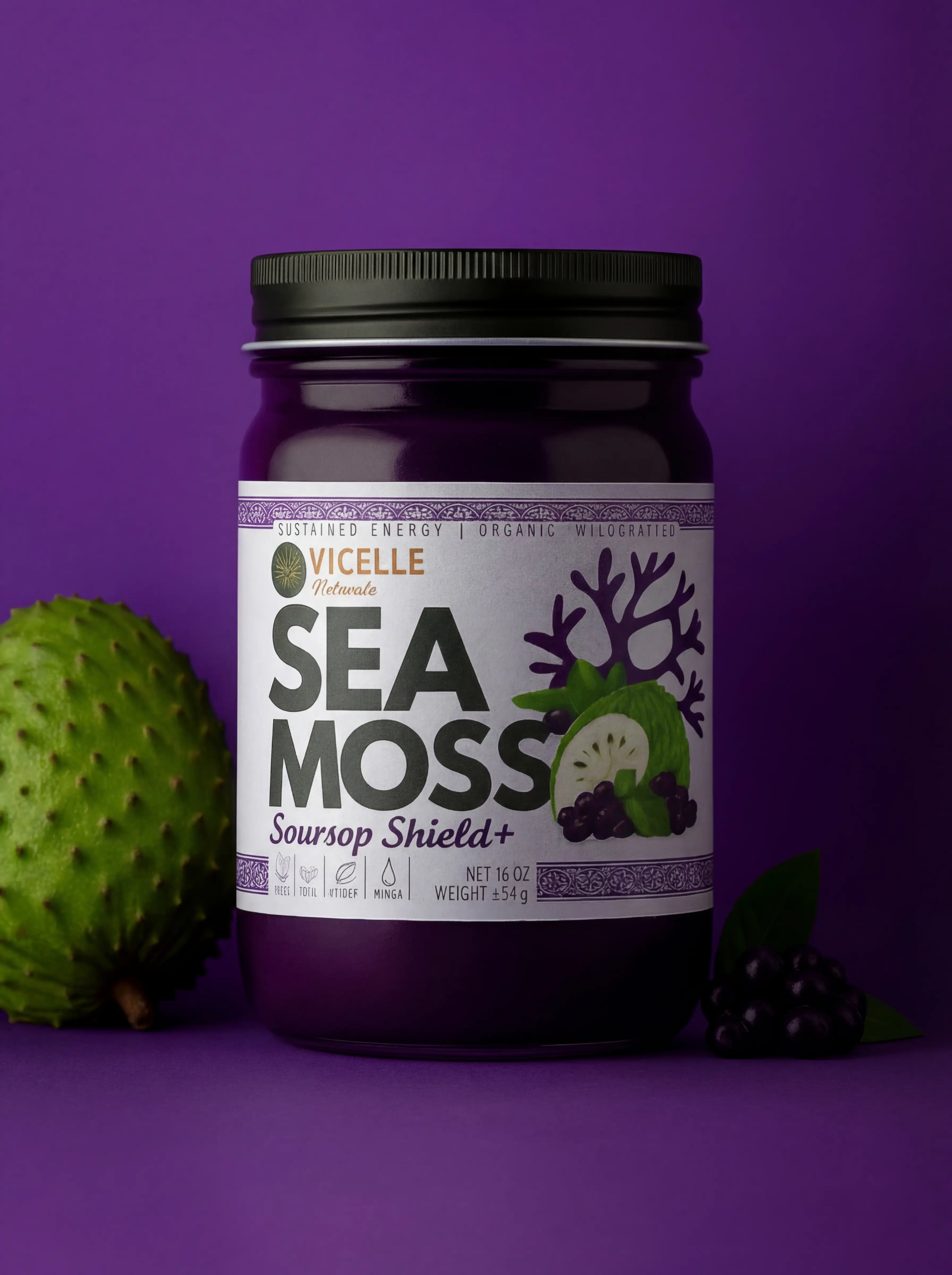 Soursop Shield+ Sea Moss gel