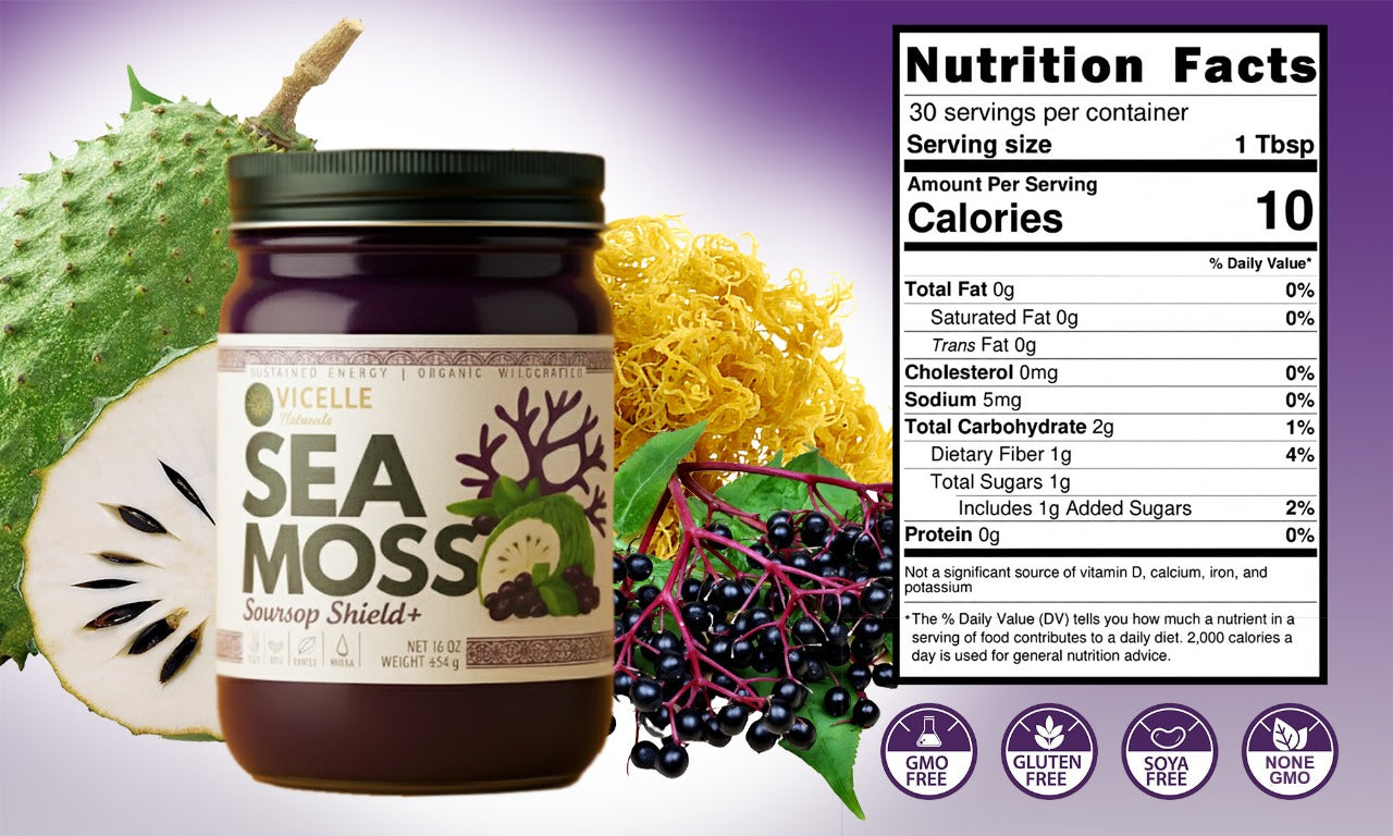 Soursop Shield+ Sea Moss gel - Product details