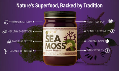 Soursop Shield+ Sea Moss gel - Product benefits