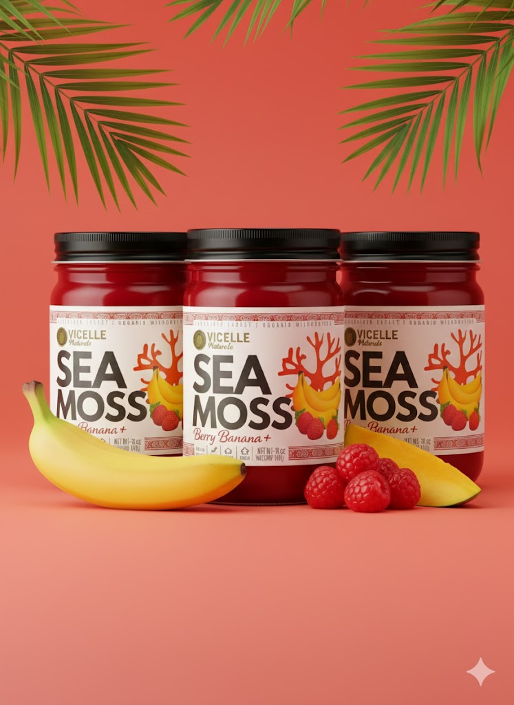 Berry Banana+ Sea Moss Gel