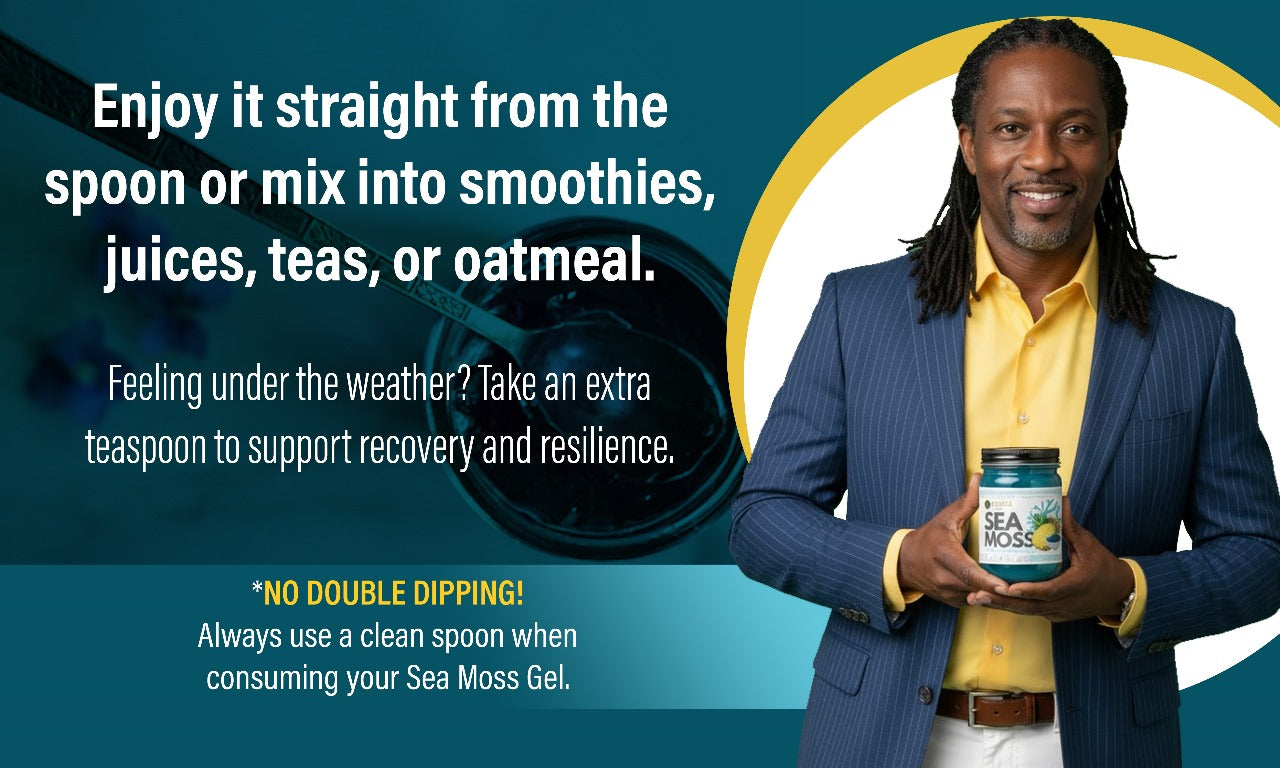 Pine Blue+ Sea Moss Gel