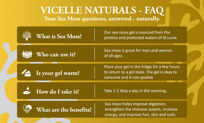 Dragon Flow+ Sea Moss Gel - How to use