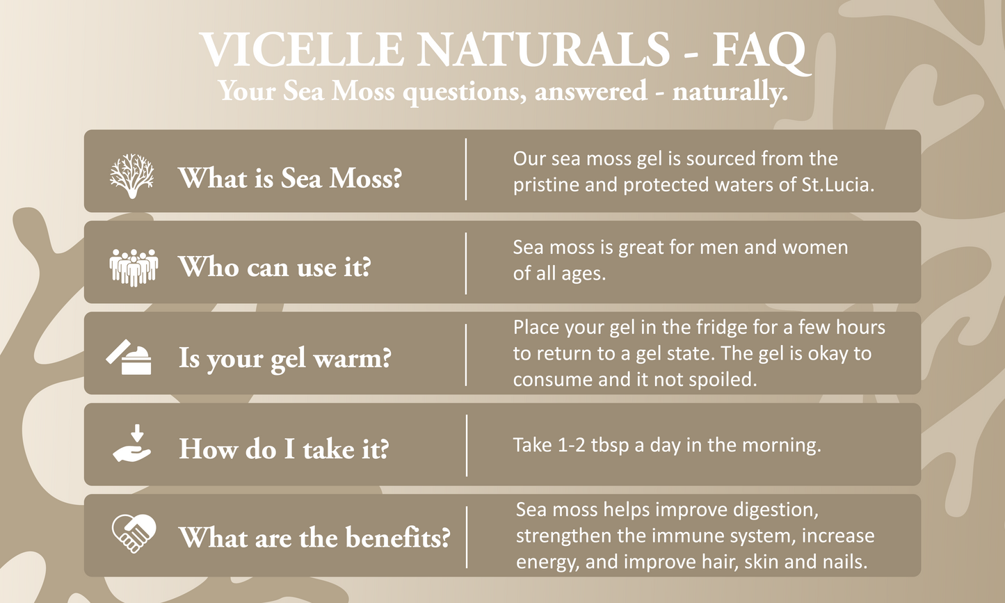 Pure+ Sea Moss Gel - How to use