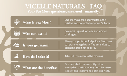 Pure+ Sea Moss Gel - How to use