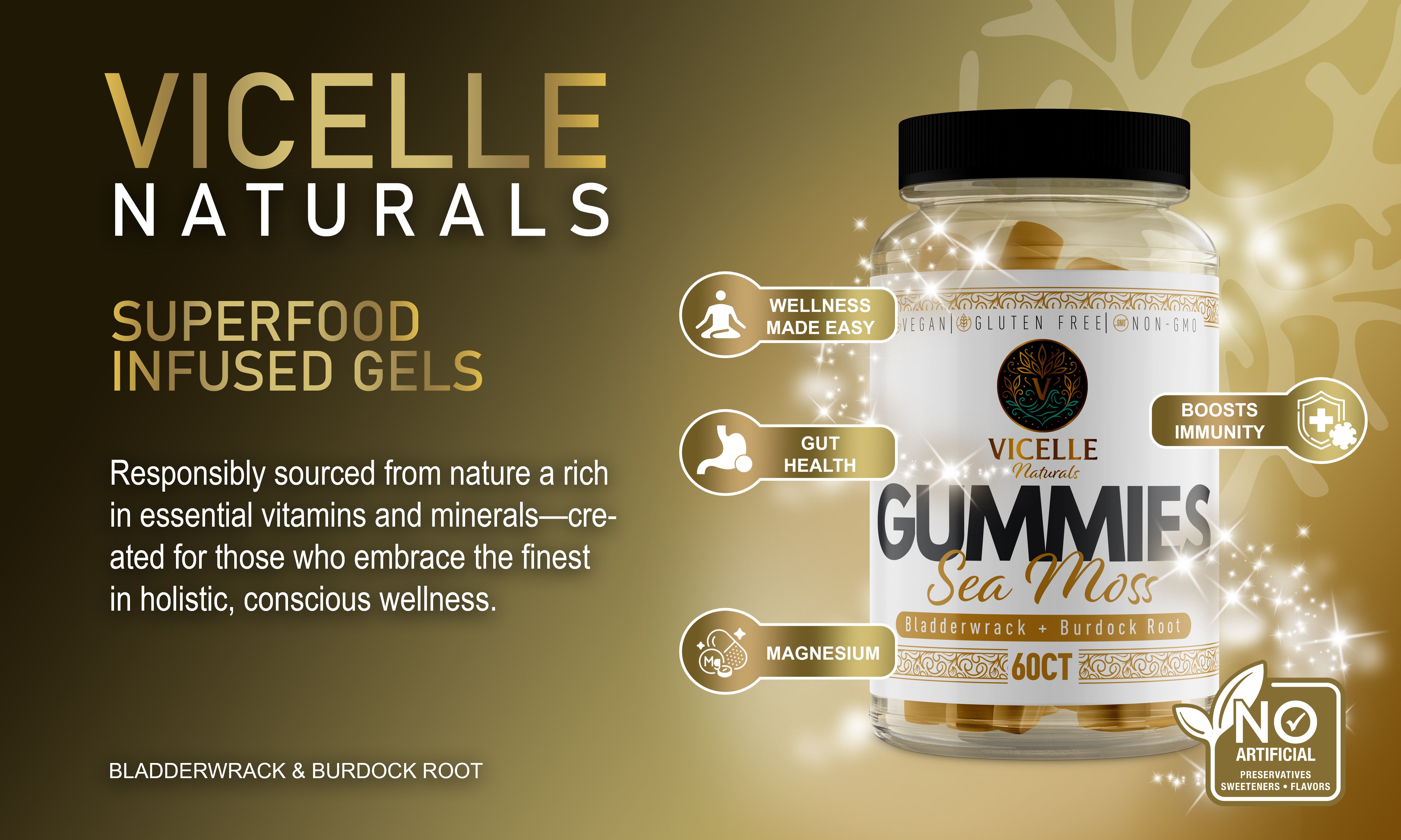 Seamoss Gummies Gold