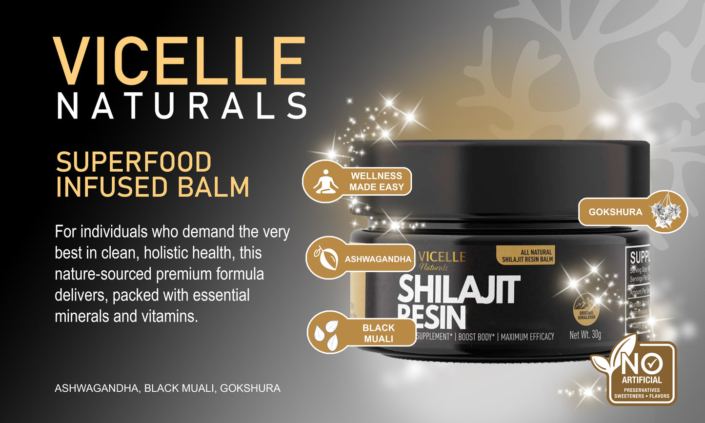 Shilajit Resin - Ingredients and nutrition facts