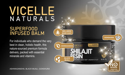 Shilajit Resin - Ingredients and nutrition facts